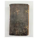 Pennsylvania Song Collection Book Dated 1795.