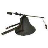 Large Cast Iron Lebanon PA Eagle Bell.