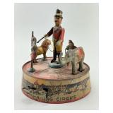 1920-30s Marx Tin Litho Ring A Ling Circus Toy.