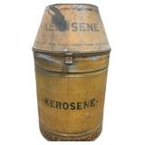 Large Gulf Refining Co. Kerosene Container.
