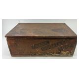 Advertising Siddalls Soap Store Display Box.