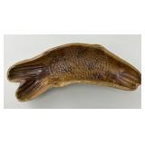 Pennsylvania Redware Pottery Fish Mold.
