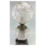 Late 19th C. "Gone With The Wind" Parlor Lamp.