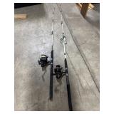 (2) Fishing Rods & Reels.