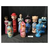 Character Soap Bottles, Disney, Lonney Toons.