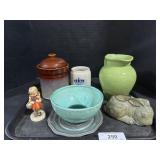 Stoneware Mug, Ceramic Pitcher & Jar.