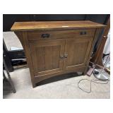 Stickley Mission Style Oak Console.