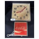 Vintage Coca-Cola Clock.