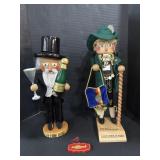 2 Large Wooden Nutcrackers.