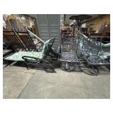 (3) Cast Aluminum Patio Chairs.