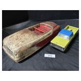 Marx Sportster Tin Car & Nylint Die Cast Truck.