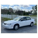 2003 Chevy Sedan (93,545 miles).