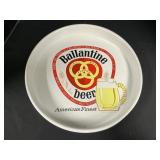 Ballantine Beer Advertising Tray.
