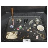 Costume Pins, Bracelets & Necklaces.