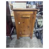 Rustic Pine Chimney Cabinet.