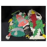 Vintage Melted Plastic Popcorn Holiday