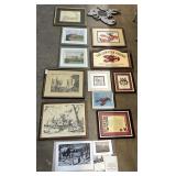 Washington & Lobster Art Prints.
