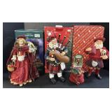 3 Scottish Holiday Figures.