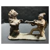 Repro Book Of Knowledge Bear Mechanical Bank.