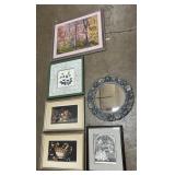 Art Prints & Mirror.