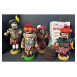 4 Scottish Nutcrackers.