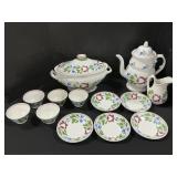 Adamï¿½s Rose Tea Set.