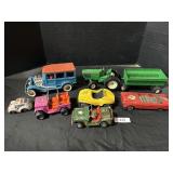 Tonka, Ertl, Buddy L Die Cast Cars & Tractor.