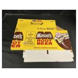 5 Vintage Masons Root Beer 8 Pack Carriers.