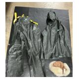 Cabelaï¿½s Fur Hat, Helly Hansen Rain Jacket &