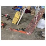 Tomatoe Cages, Slide Clamps, 4ft Reflector Poles.