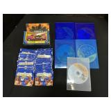 Charlieï¿½s Angels Corgi Van & DVDs, WWF Stickers.