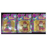 3 NOS Barney Toys.