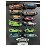 Red Line Hot Wheels Toy Cars.