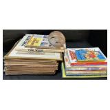 19th C. Picturesque, Disney & Flintstone Books,