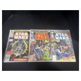 3 Vintage Star Wars Comics.