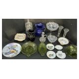 EAPG Glass, Decanter, Vases, Dishes, Ashtrays