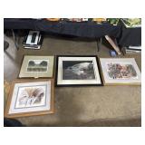 Artist Signed & Numbered Framed Water Color &