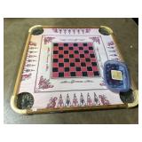Vtg Carrom Tabletop GameBoard.