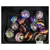 Vintage Shiny Brite Glass Ornaments.