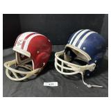 Vintage Wilson & Hutch Childrenï¿½s Football Helmets