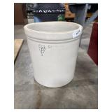Blue Decorated Stoneware Crock.