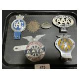 Automotive Badges & Pins.