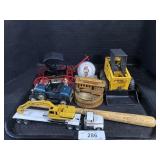 Collectors Model Cars, Souvenir Bat & Baseball.