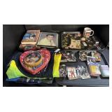 Elvis Presley Trading Cards, Books, Towel, Tins.