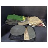 Military Uniforms, Pins, Hats.