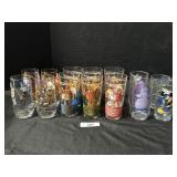 McDonaldï¿½s, Burger King, Disney Character Glasses.