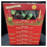 6 Bubble Light Sets.