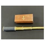 Nautical Ship Telescope w/ Box.