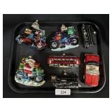 Chris Radko Glass Christmas Ornaments.