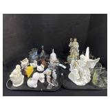 Christmas Tree Mugs, Animal Figures, Bells.